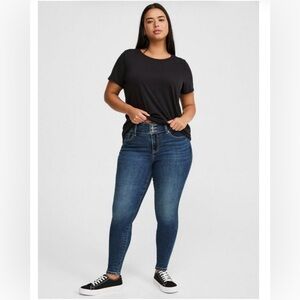 Torrid Indigo Skinny Jeans